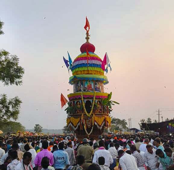 ವಿಜೃಂಭಣೆಯಿಂದ ಜರುಗಿದ ಶ್ರೀಬಂಡೆ ರಂಗನಾಥೇಶ್ವರ ಸ್ವಾಮಿ ರಥೋತ್ಸವ.